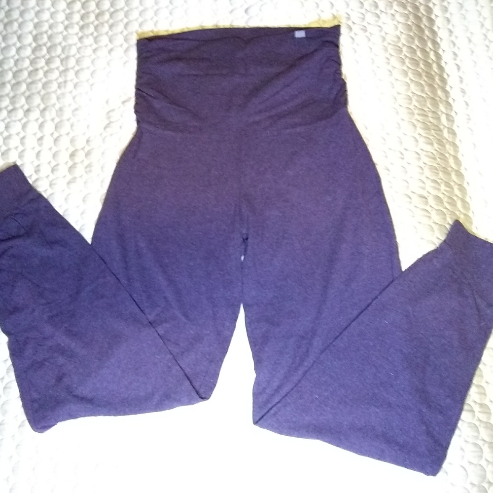 BAMBOO! Maroon Yoga Pants